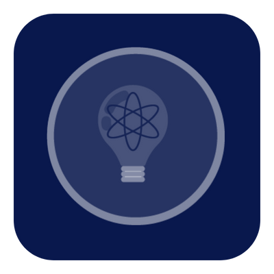 Solutions oriented - light bulb icon